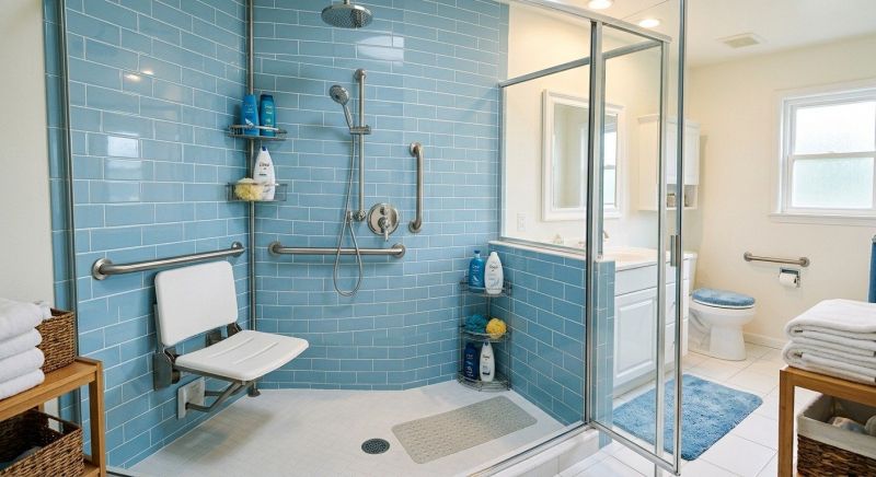 Elderly Shower Installation in Nashua, NH